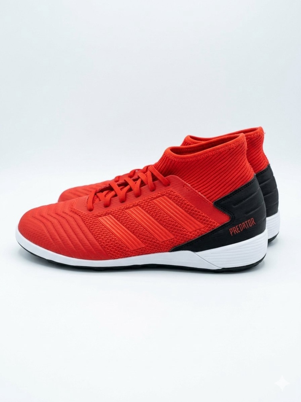 adidas Predator Indoor Soccer Shoes - Red/Black